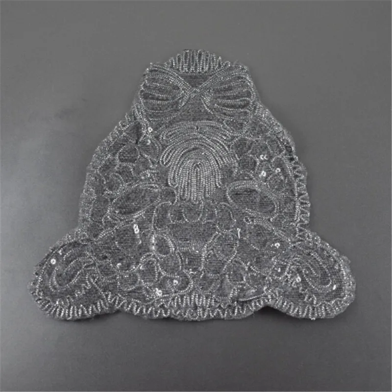 Clothing Women Shirt Top Diy Large Patch Leopard head Sequins deal with it T-shirt girls Patches for clothes Animal Stickers