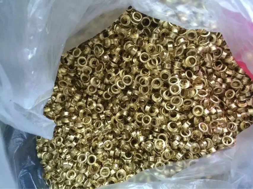 5.5 Mm 10.5 Mm 12 Mm Grommet untuk Double Ring Manual Grommet Mesin Lubang Mesin