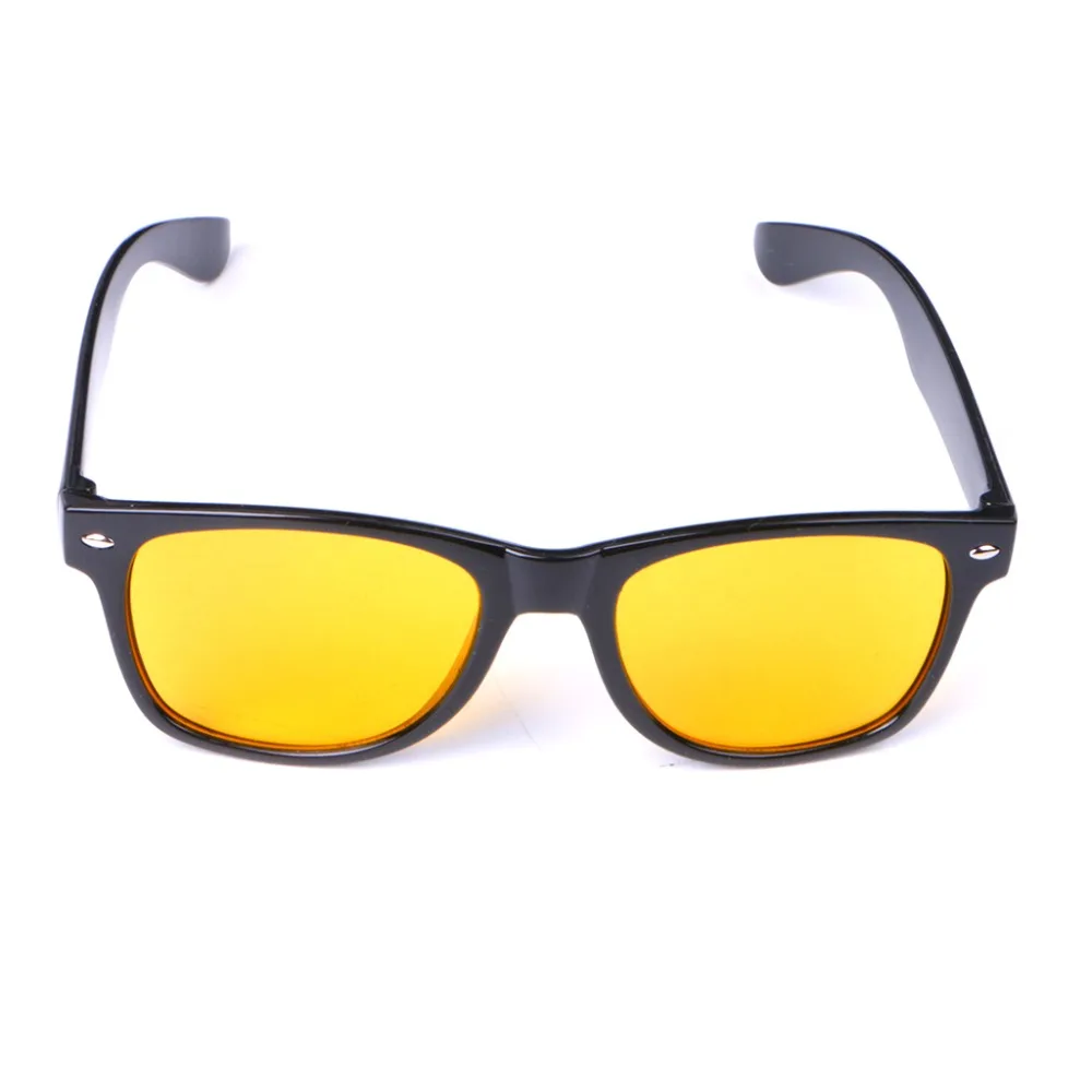 Unisex Yellow Lenses Night-Vision Glasses Driving Glasses