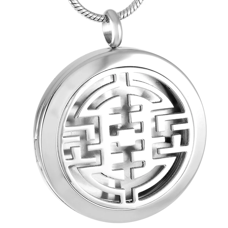 Cremation Necklace Free Pads Hollow Out Plain Grid Aroma Aromatherapy Essential oil Perfume locket Pendant Jewelry