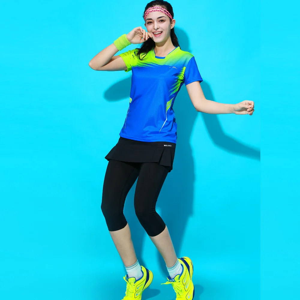 Tennis skirt & pants set tennis Skorts women badminton shorts quick-drying sports skirt female gym leggings fitness Running wear