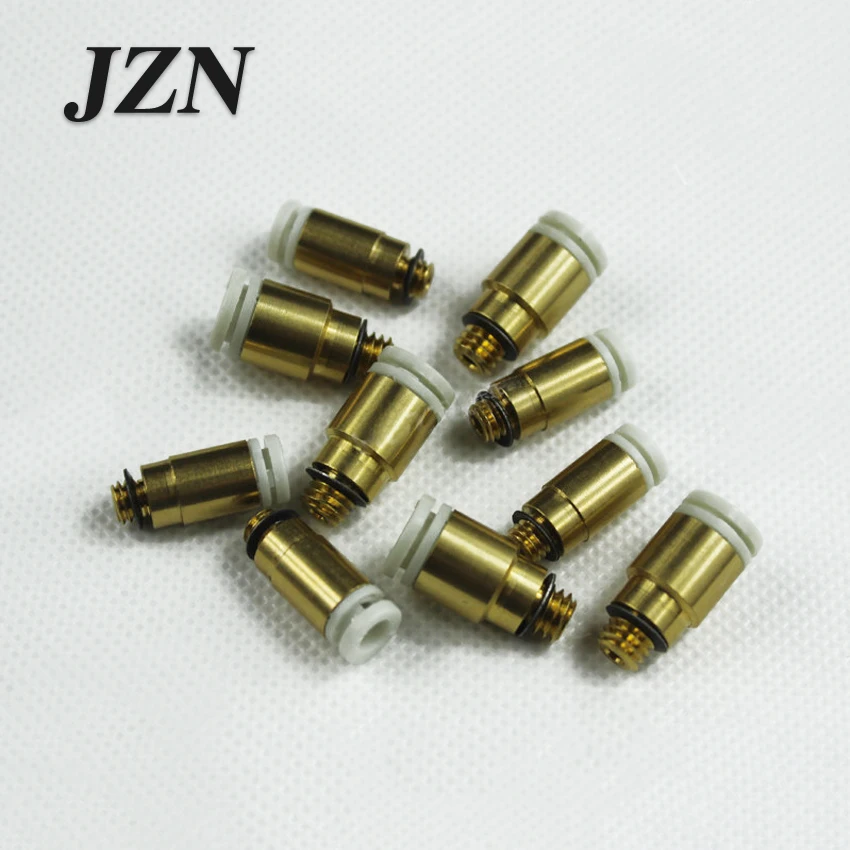 (10 pcs/lot) SMC mini straight pipe copper quick connector C-KJS03-M3 / 04-M5 01S / 06-M5 M6 01