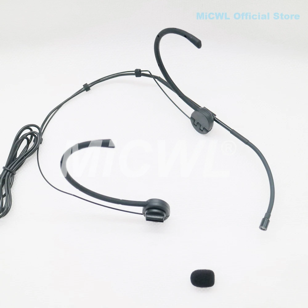 Professional Condenser Headset Microphone For AKG Samson TA3F XLR 3Pin Foldable Wireeless Headworn SM97