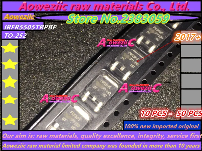Aoweziic 2017 + 100% جديد مستورد أصلي IRFR5505TRPBF IRF5505 PDF FR5505 TO-252 ترانزستور