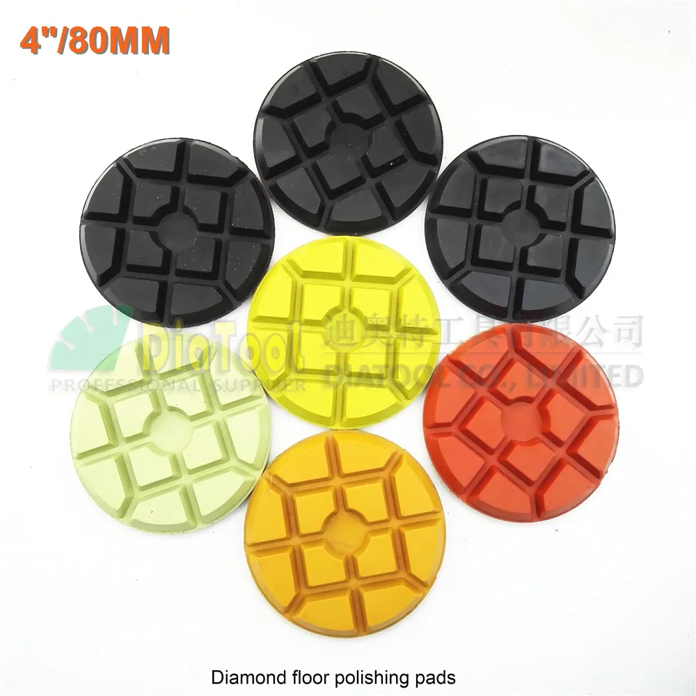 SHDIATOOL 84pcs 100mm  diamond floor sanding disc SA622 4\