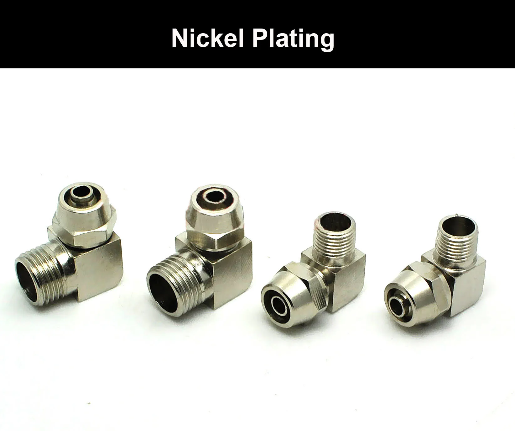 3pcs PL 12-01 1/8 "1/8 인치 PL 12-02 1/4" 1/4 인치 수나사 외경 12mm 엘보 에어 호스 튜브 퀵 커플러 커플 링 피팅