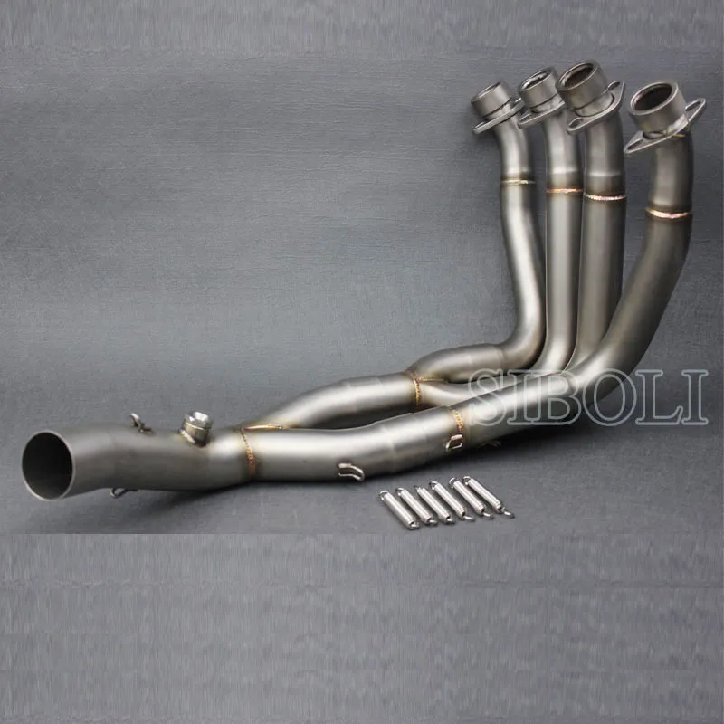 R6 Motorcycle Exhaust Muffler Modified Front Pipe Slip-On Exhaust For YAMAHA YZF R6 2006 2007 2008 2009 2010 2011 2012 2013 2014