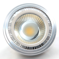 High Power 15W COB LED Spotlight  AR111 LED Light ES111 QR111 LED Downlight Recessed Ceiling Lamps Aluminum DC12V AC85-265V