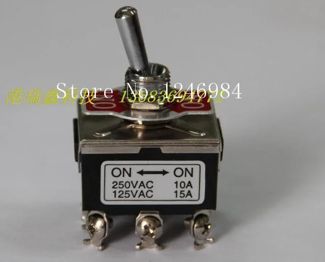 [SA]M12 nine feet two tranches of a large three-way toggle switch 708-1-A3 Taiwan Deli Wei Dailywell Toggle Switches--10pcs/lot