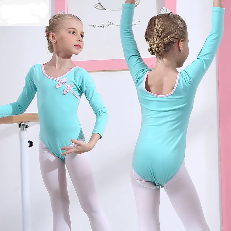 Katoen Ballet Dans Gymnastiek Turnpakje Voor Meisjes Bodysuits Kinderen Ballerina Dansen Kleding Kleren Kostuum Danser Slijtage