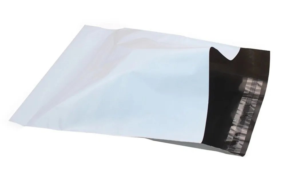 150Pcs/Lot White Poly Mailing Mailer Bag Pocket Express Packing Courier Bag Plastic Envelope Mailers Shipping Package Bag