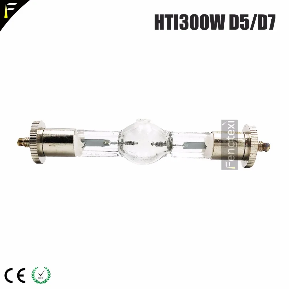 DJ SharpXS Replacement Stage Lamp HTI 300w D5/D7 300watt Base SFc10-4 For Moving Light,Scanner Light,Projector