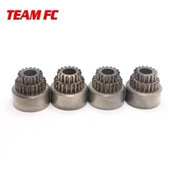 2pcs HSP 02023 Clutch Bell Double Gears for 1/10 HSP 94122/94166 Nitro Powered On-road RC Drift Car RC Car Parts S56