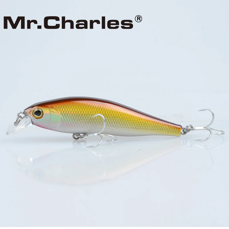 Mr.Charles CMC012 Fishing Lures , 80mm/10.2g 0-0.8m Suspending High Quality Minnow Crankbait Fishing Lure Hard Bait