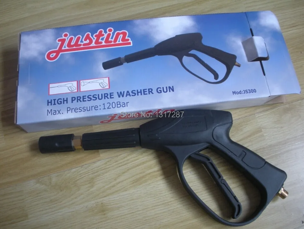 

Car washer gun 15Mpa 150Bar 2175PSI high pressure washer gun, spray water gun