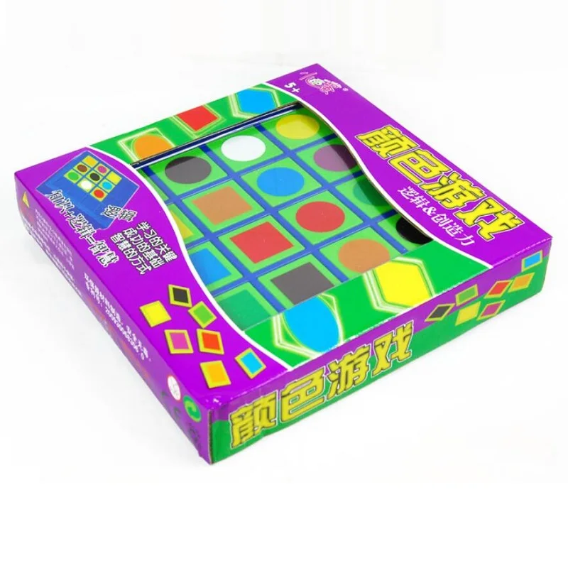 Fly AC color game educational Logical Reasoning Ability Training 5-7-10 Years Old Puzzle toys for children Birthday gift