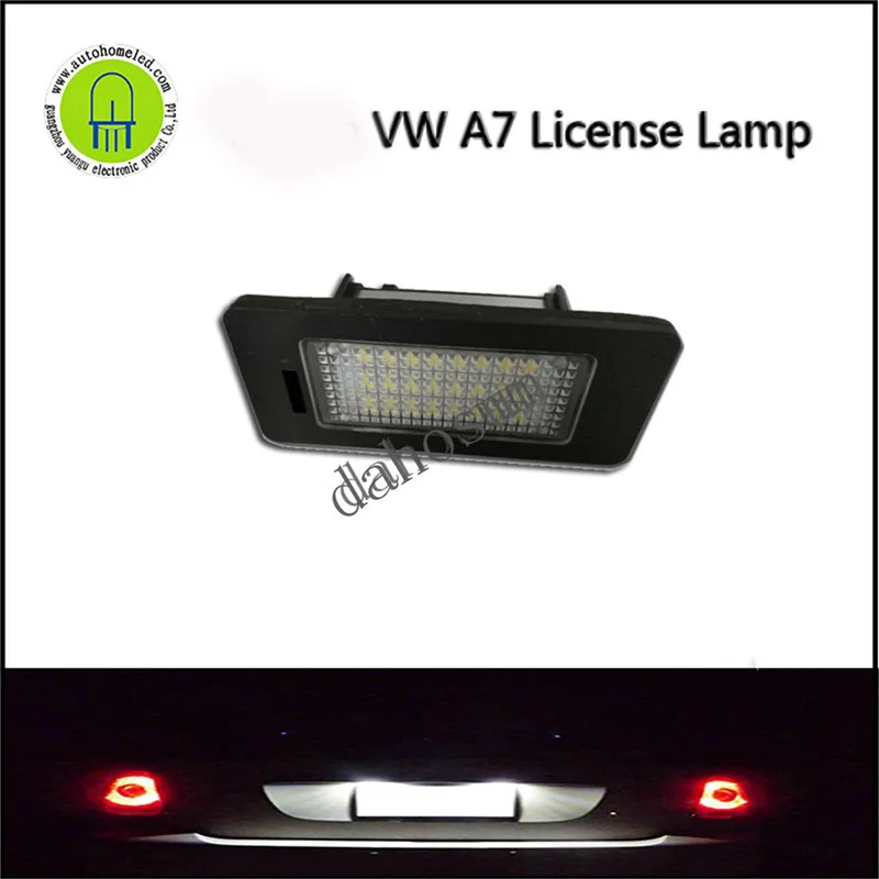 

Free shipping, 2PCS x dahosun LED License Lamp for Audi A1 A4 A5 A6 A7 RS5 TTRS Q5 S5 TT