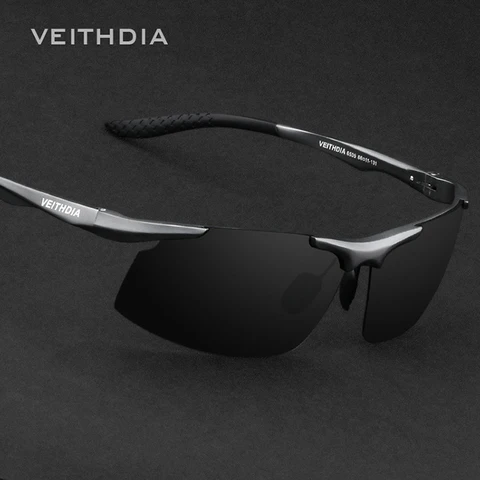 Солнцезащитные очки VEITHDIA 6535 - стиль и защита от UV — изображение товара