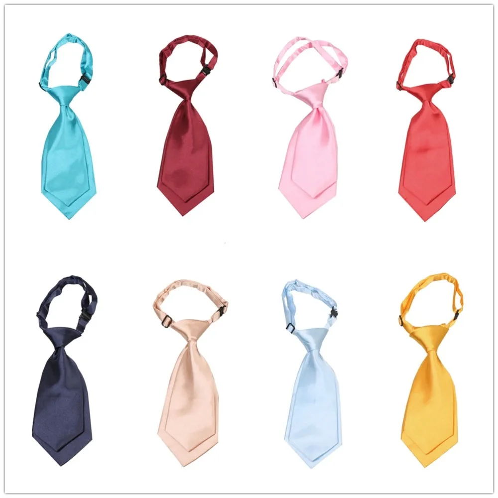 Boys Neck Tie Baby Kids Ties for Children Small Necktie Shirt accessories