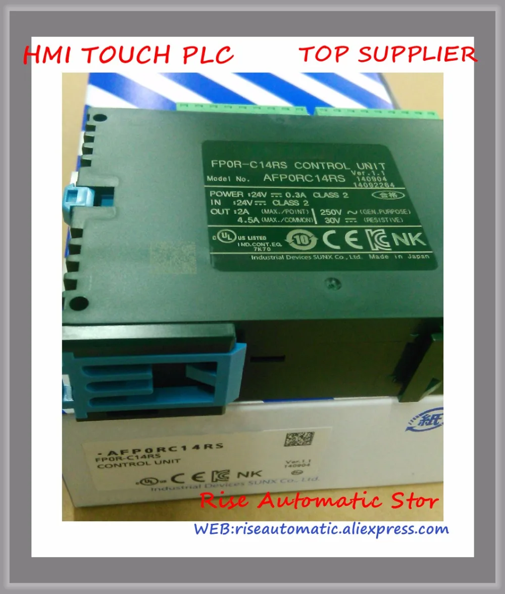 

DC 8 Input Points 6 Relay Output Points FP0R Control Unit PLC Module AFP0RC14RS 24V New Original