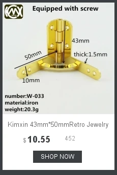 32 Stück 30*30*6mm Kimxin Hochwertige Handgefertigte Holzscharniere aus Zinklegierung für Schmuckboxen, Sammlerstücke, Stifteboxen und Geschenkboxen – Detail 12
