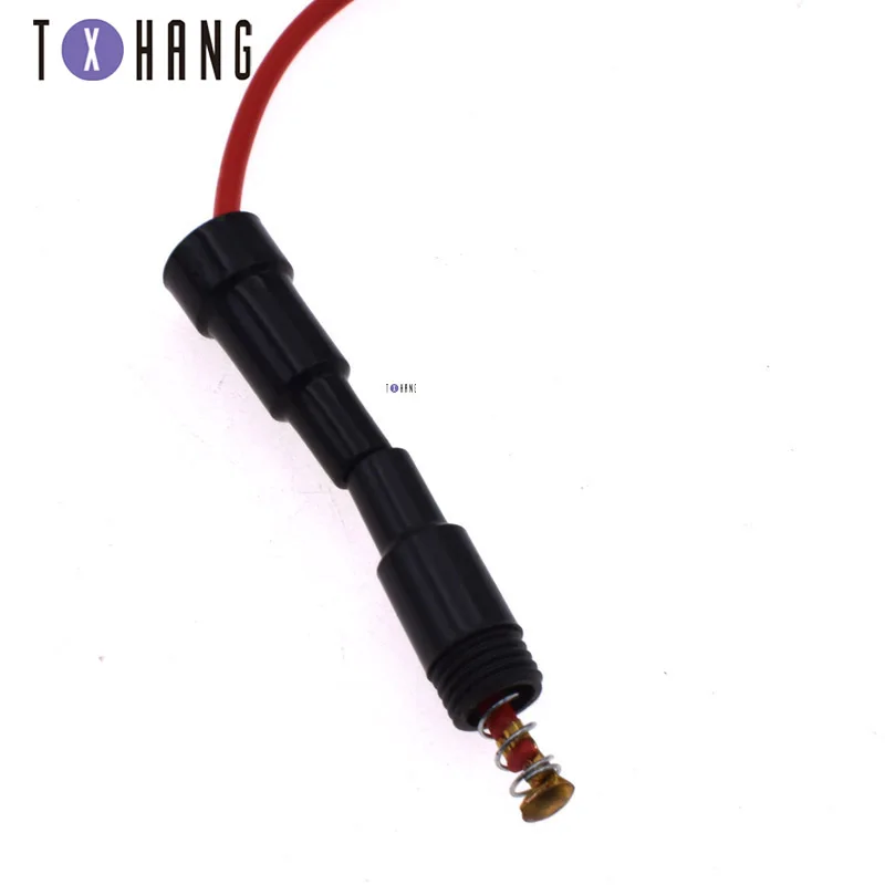 New Hot New 10 Pcs Black Red Plastic Screw Type 16 AWG Wire 5 x 20mm 13A Inline Fuse Holder