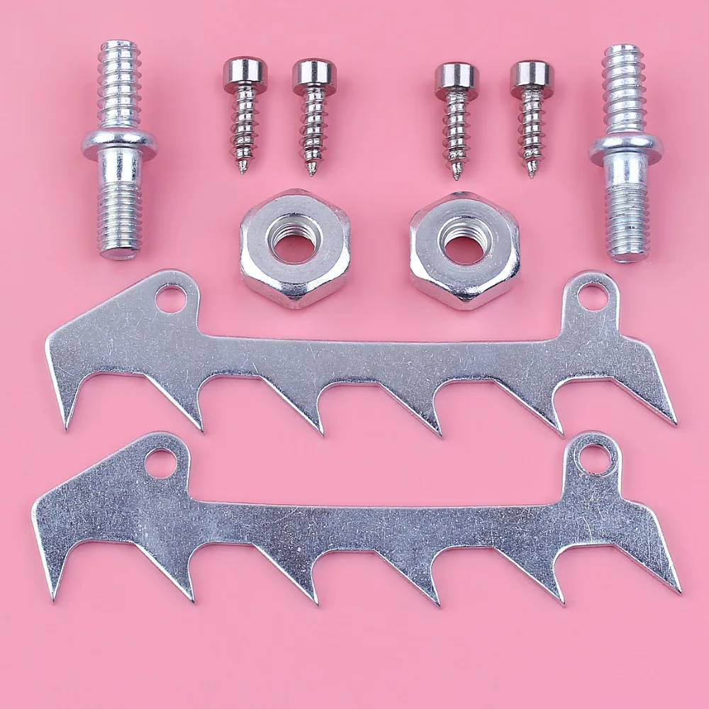 Paraurti Spike Bar Vite Dado Della Vite Prigioniera Kit Per Stihl 017 018 019 MS170 MS171 MS180 MS181 Motosega Pezzi Di Ricambio