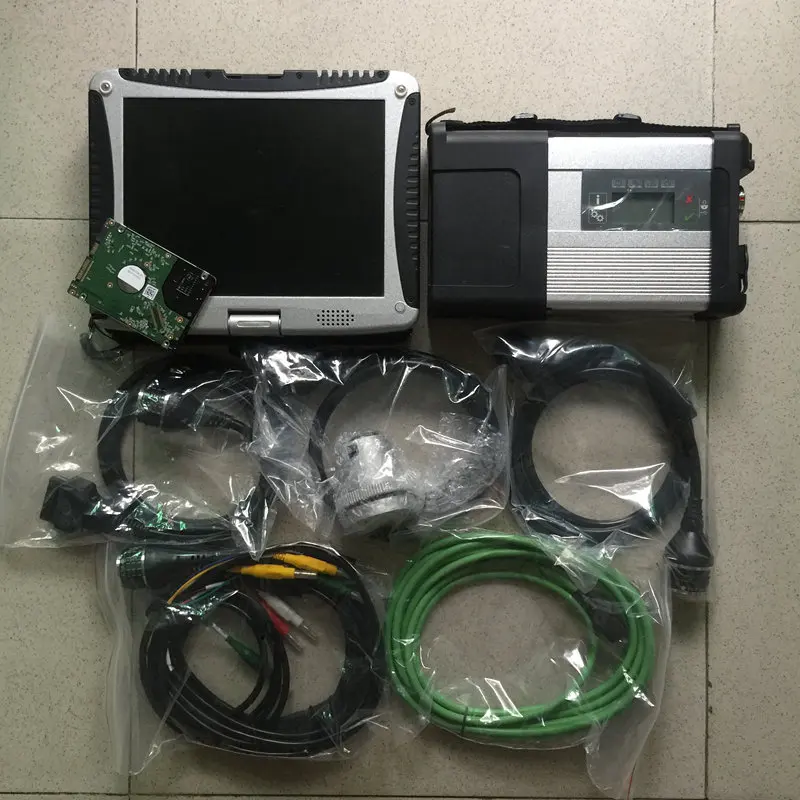 

Mb Star Diagnostic Tool Sd Connect C5 with 09/2023 Software 320gb Hdd Installed in CF19 Laptop Ready to Use