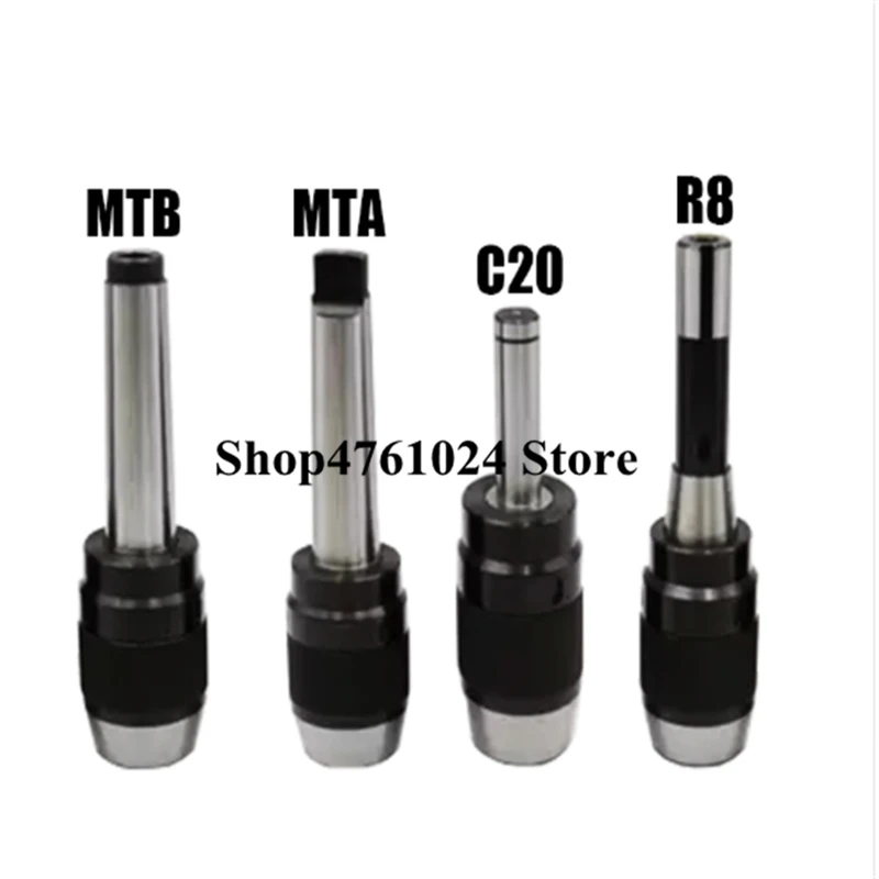 

1SET MORSE #2 MT2 B10 B12 B16 B18 B22 chuck M10 thread Self Tighten Keyless Drill Chuck for drilling machine Taper Drill Chuck