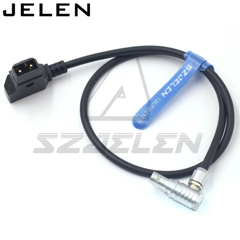 D-Tap to Right angle 0B 2pin Cable for Teradek Bolt Pro 1000/3000ft power cable , Vaxis 2pin power cable
