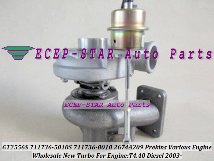 GT2556S 711736-5010S 2674A209 711736-0010 711736 0010 7117365010S 2674209 Turbocharger Turbo For Prekin Various 2003- T4.40 4.4L