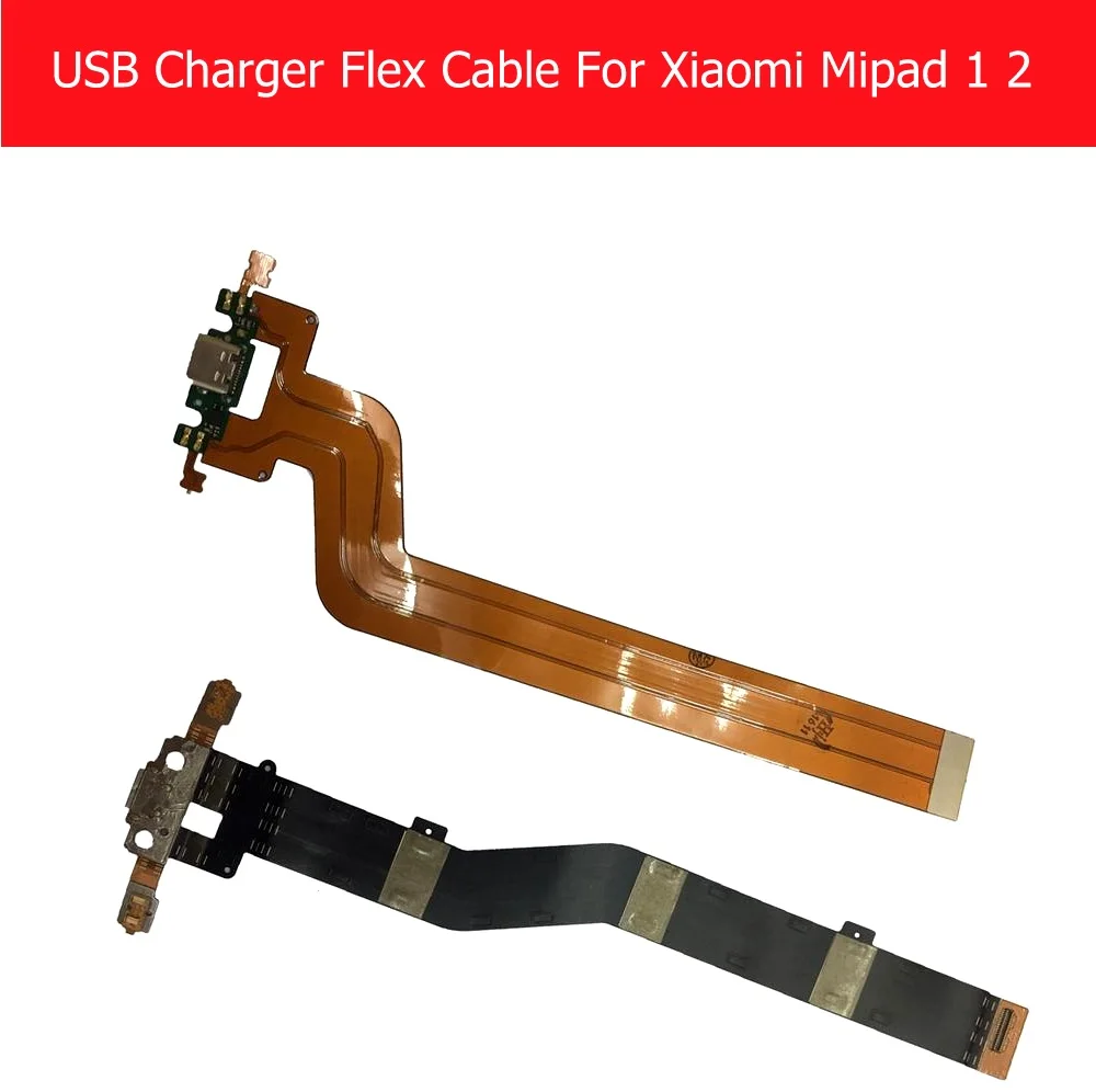 

Weeten Geniune Sync Date Charging Port Flex Cable For Xiaomi Mipad 1 2 Charger Usb Connector Flex cable Tablet Replacement