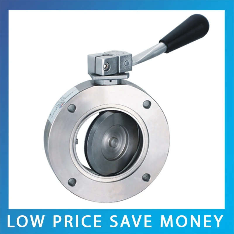 

DN25 Manual Valve Carbon steel High Vacuum Butterfly Valve G1-25
