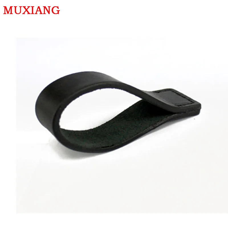 MUXIANG التدخين الأنابيب رفوف جلد طبيعي اليدوية الاكسسوارات أنابيب 1 الأنابيب قوس تقف حامل Aliexpress الصين fa0024