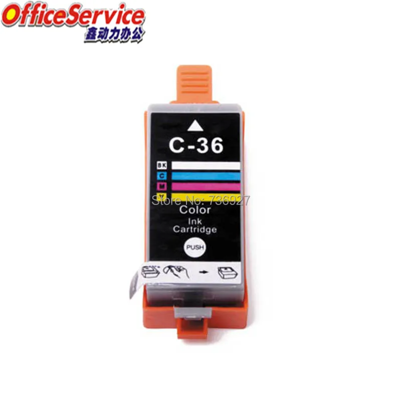 PGI 35 CLI36 PGI-35 PGI35 CLI-36 ink Cartridge Compatible For Canon PIXMA IP100B IP100 iP110 IP100 iP110 inkjet printer