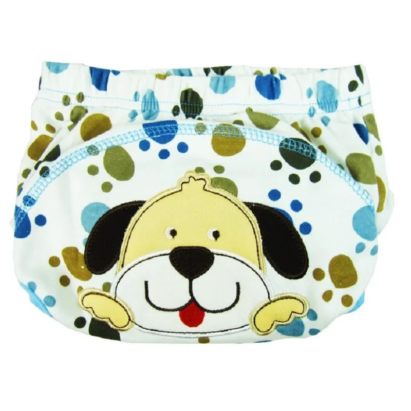 Hooyi Baby Nappies Washable Cloth Diaper Animal Newborn Training Pants Children Underpant Girls Panties diaper bag Cover