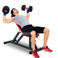 Sit Up Bench Adjustable Professional Dumbbell Stool Fitness Equipment Training Chair Abdominal Board Body Building Slant Board