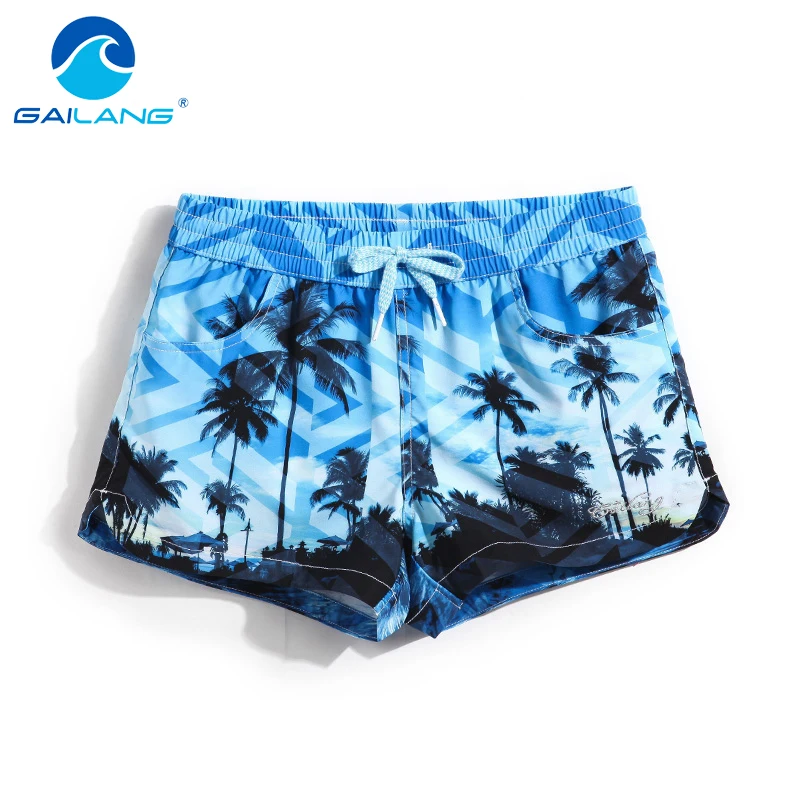 

Gailang Brand Women's Sexy Beach Board Shorts Boxer Trunks Short Pants Shorts Women/Woman Swimwear Swimsuits Quick Dry