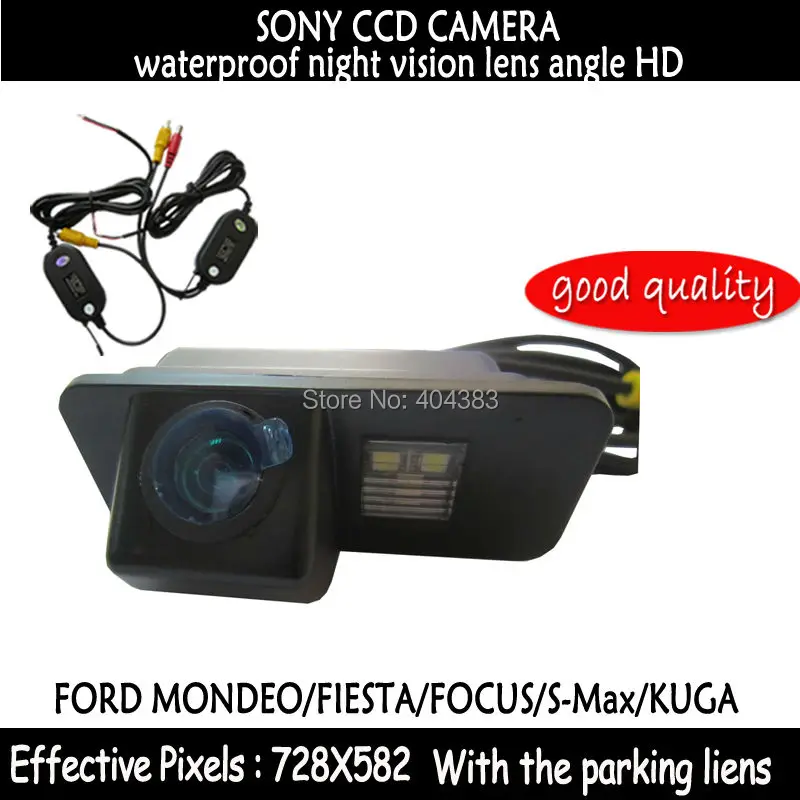 Parking Assistance for SONY CCD HD Wireless Car Rear View Color Camera night vision for Ford Mondeo Fiesta Focus S-Max KUGA