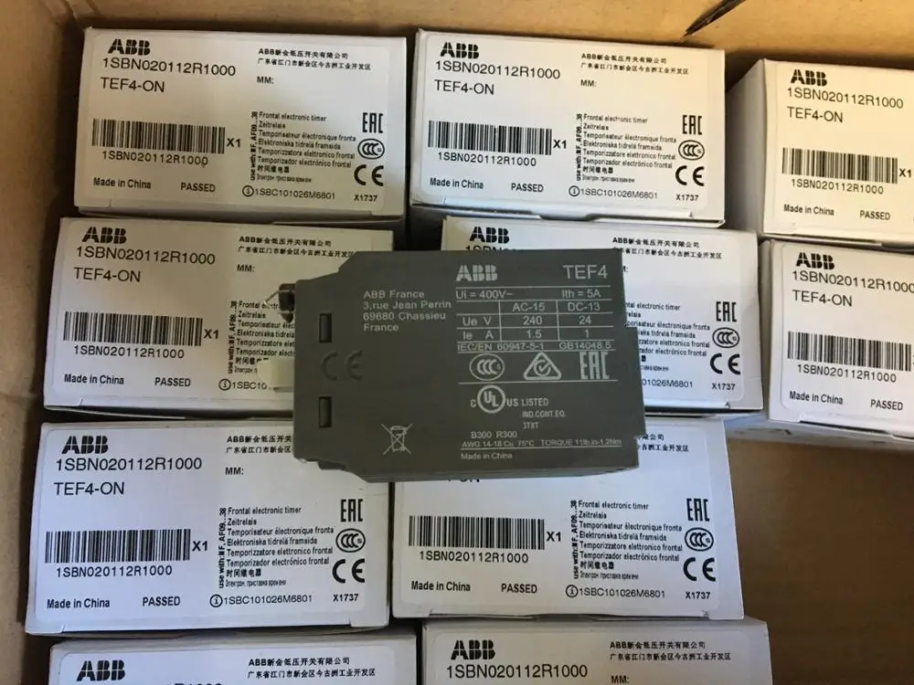 ABB Universal Contactor Accessories, TEF4-ON / TEF4-OFF Brand New Original 1 piece