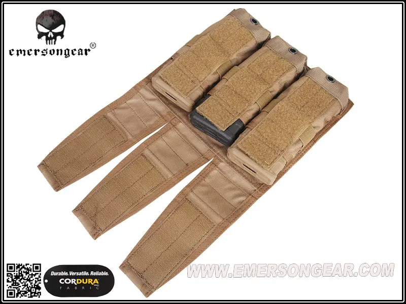 Подсумок EmersonGear Triple Magazine Pouch Molle MAG Pouch Combat Molle EM6365