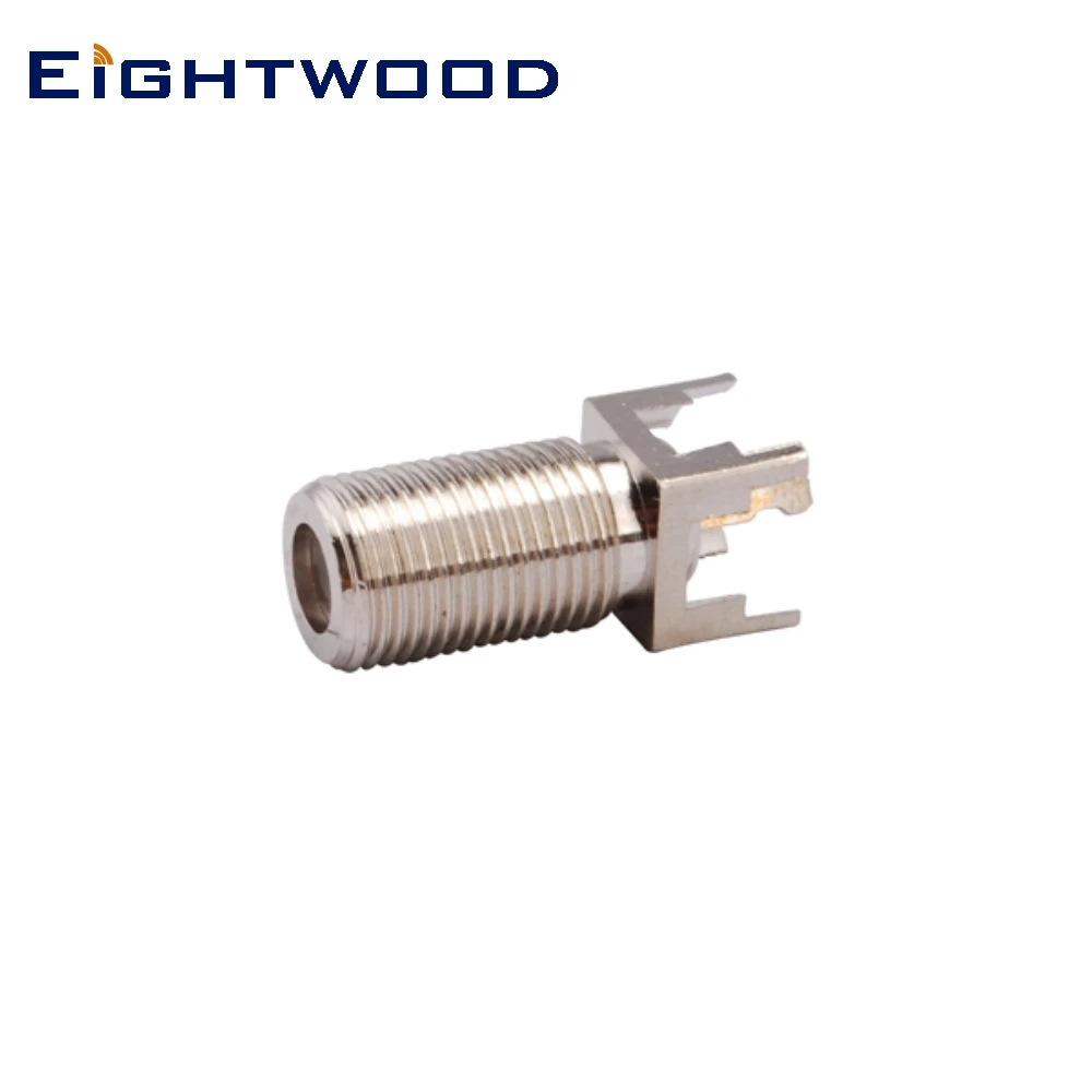 

Eightwood F Thru Hole Jack Female RF Coaxial Connector Adapter Vertical PCB Mount for Hybrid Fiber Coax Networks 50 Ohm