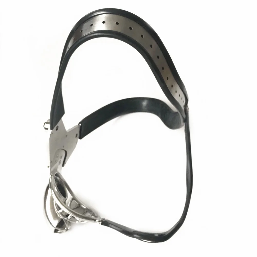 male chastity device stainless steel chastity belt male Newest design bdsm bondage Removable cock cage with key sex toys for man