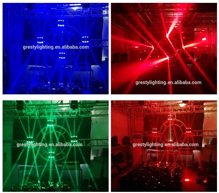 newest LED Beam Moving Head Light 9*12W RGBW Color DJ Equipment Moving Head Beam Light 90V-240V