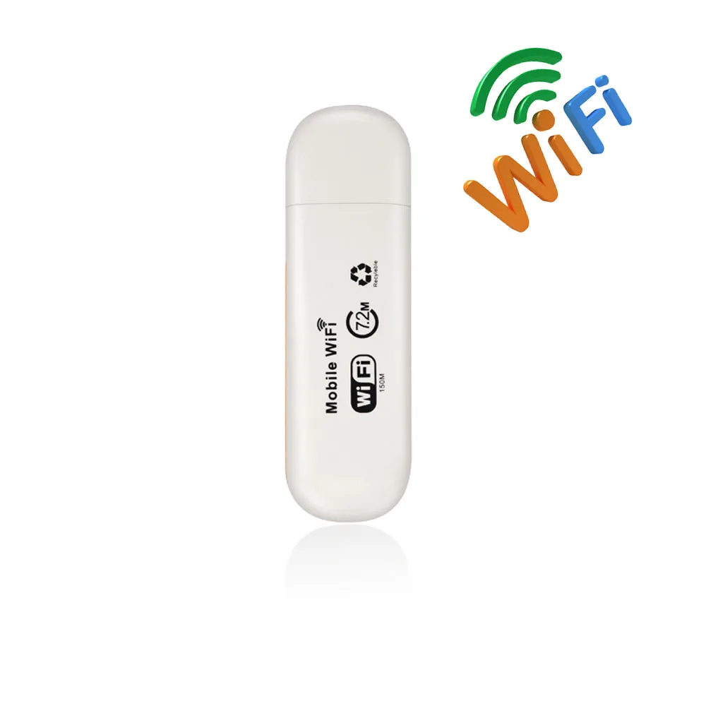 7.2Mbps Mini 3G USB Modem Wireless Router USB Wifi Dongle Mobile Wifi Router Hotspot with SIM Card Slot  for Car/Outdoor Travel