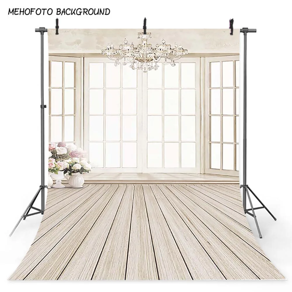 

Windows Photography Backdrops Wood Floor Photo Booth Backgrounds Studio Newborn Backdrop CM-5370