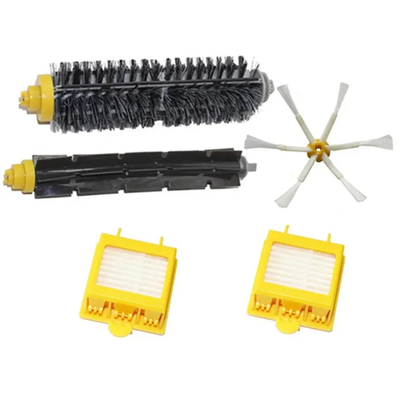 Hohe Qualität Borsten & Flexible Beater Pinsel & Hepa-Filter & Side Pinsel für iRobot Roomba 700 Serie 770 780 790 staubsauger