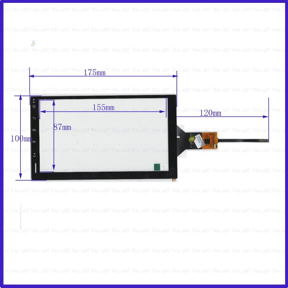 

ZhiYuSun POST 7 inch Capacitive Screen Touch Panel HST R14392Q compatible Navigator TOUCH SCREEN