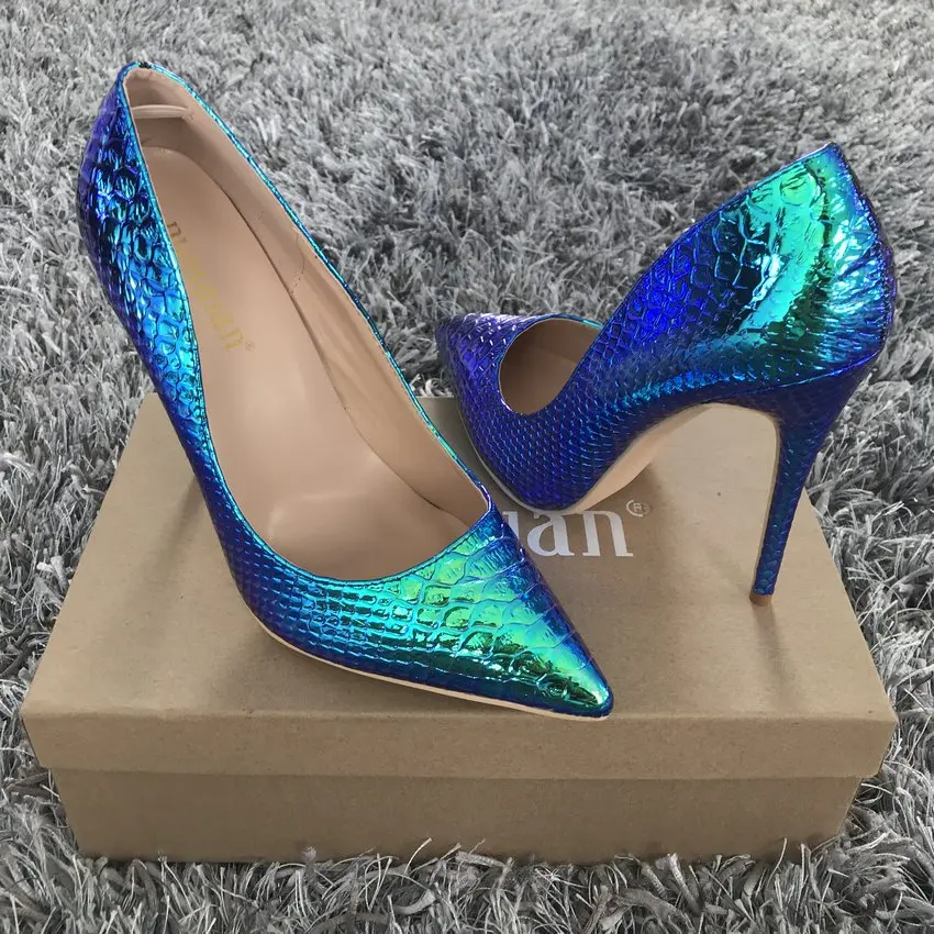 2023 wiosna buty markowe damskie szpilki kobiet pumpy damskie wysokiej buty na obcasie buty damskie nadruk z wężem kobiety pompy 8 10 12 cm