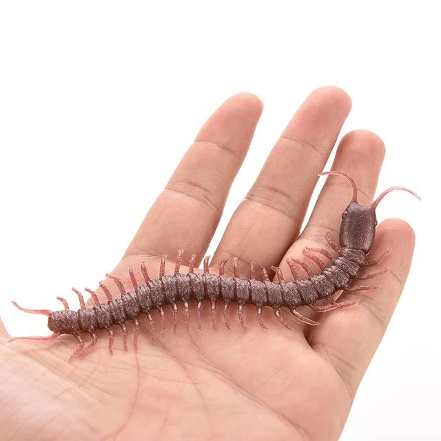 Fashion Halloween Haunted House Funny Spoof Toy Simulation Centipede For Party Fun Toys Free Shipping